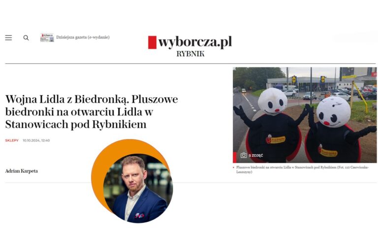 Wojna brandów Lidl vs Biedronka – komentarz dr. Krystiana Dudka, prof. AWSB dla Gazety Wyborczej